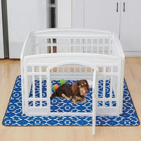 LOOBANI Washable Pee Pads for Dogs 36"x 36": 2 Pack Super Absorbent Reusable Puppy Pads Leakproof Whelping Pad Dog Playpen Mat, Waterproof Non-Slip Dog Training Pads for Floor, Crate, Potty