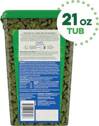 Greenies Feline Dental Cat Treats, Tempting Tuna Flavor, 21 oz. Tub