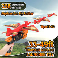 Aiencsai Airplane Launcher Toy - Red&green&orange - image 3