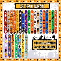 Halloween Slap Bracelets for Kids - 100a - image 3