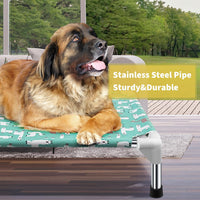 Elevated Dog Bed Pet cot for Small Dogs, Indoor and Outdoor Use – Essentials for Dogs - Large - image 3