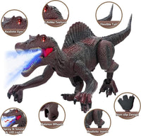 Richgv Dinosaur Toys for Kids 3-5-7 Years Old - Red - image 3