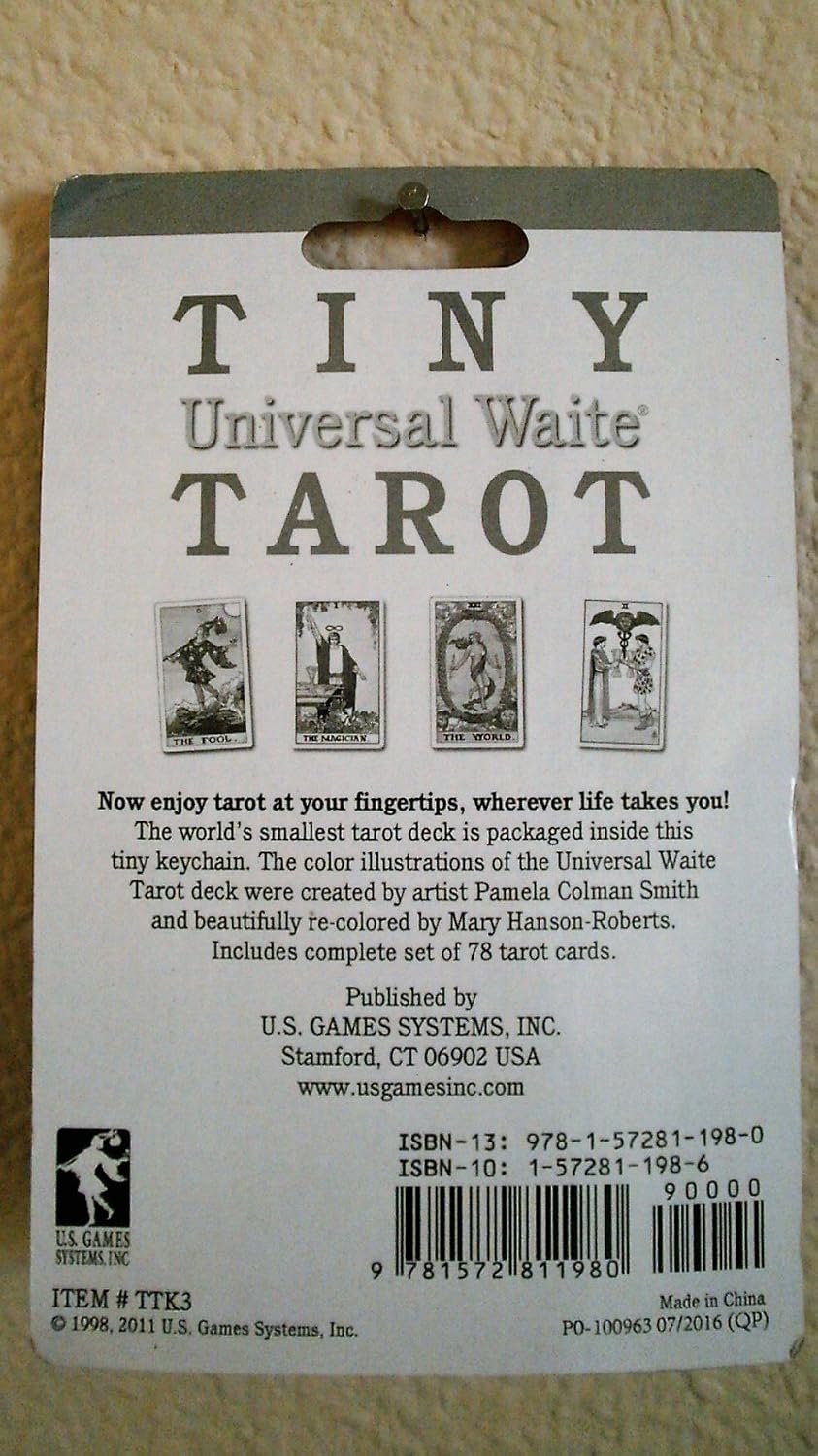 Tiny Tarot Cards, Keychain - image 2