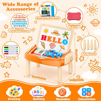 Cokzer Magnetic Drawing Board - Creamy Orange - image 4
