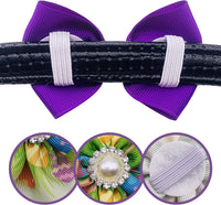 PET SHOW Holiday Dog Bowties Flowers for Small Dogs Slide on Collar – Essentials for Dogs - Easter-4pcs - image 3