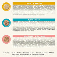 Applaws Vitality Wet Cat Food in Broth, Natural Canned Cat Food, Wet Food for Cats with Added Vitamins and Minerals, Grain Free, Carrageenan Free, Variety Selection in Broth (12 Count, 5.5 oz Cans)