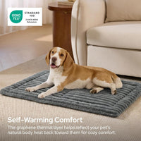 Bedsure ComfyFleece Self Warming Cat Bed Mat - Caramel / 41.0"L x 29.0"W - image 2