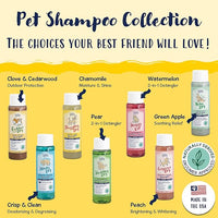 Bobbi Panter Dog Shampoo - Made in USA - All Natural Formula for Deep Nourishing and Cleasing - Concentrated 20:1 for Professional Groomers - Light Chamomile Scent, 13 Oz
