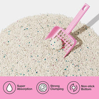 VETRESKA Cherry Blossom Tofu Cat Litter,Natural Kitty Litter Strong Clumping Flushable Cat Litter Pellets Ultra Absorbent,Dust-Free,Low Tracking,Deodorant Tofu Litter Compostable(5.5lb×2bags)