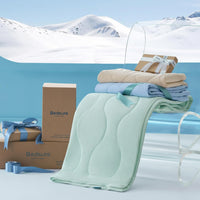 Bedsure ArcticMax Q-MAX>0.5 Premium Cooling Blanket for Medium - Gentle Cream / M(30x40") - image 3