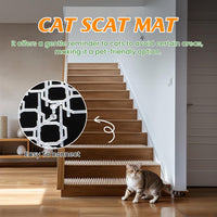 16 X 13 Inch Scat Mat for Cats - 16 Pack / clear - image 2