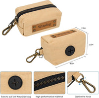 Wisedog Rubber Dog Collar with Quick Release, XS 8.5"-12" - Sand Color / S(Collar:10"-14";Leash:4 ft) - image 2