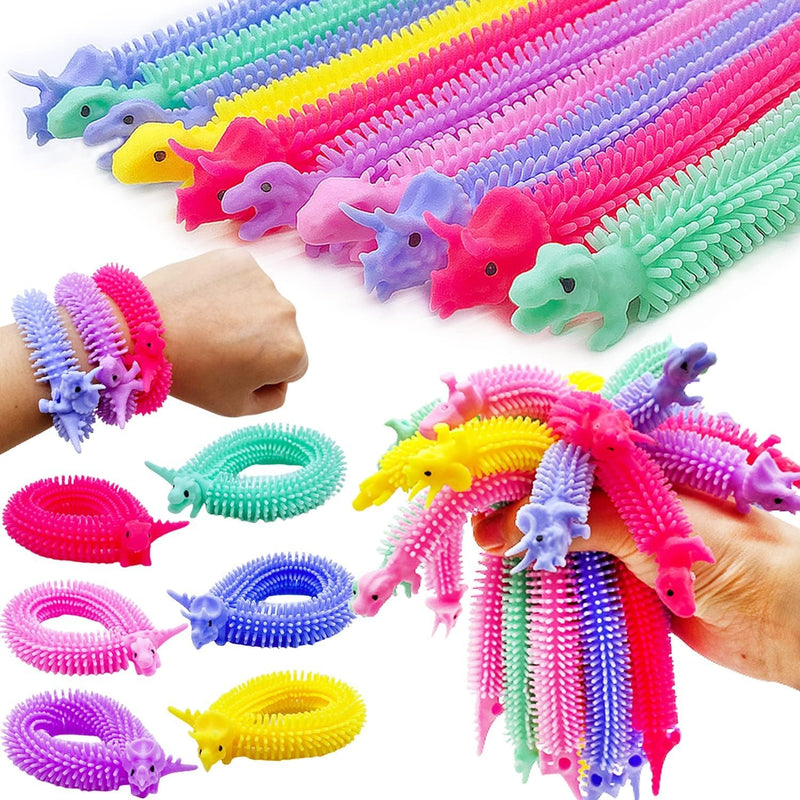 20 Pack Stretchy String Fidget Toys - 20 Pcs Dinosaur