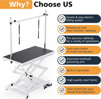 Flying Pig Heavy Duty Super-Low Electric Lift Dog Grooming Table – Essentials for Dogs - image 3
