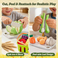 LAUGIGLE Pretend Play Food for Kids Kitchen - Pink / 13 x 8 x 5 in - image 3