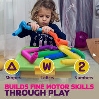 Nutty Toys Pop Tubes, Large 8-Pack Sensory Toys - Large / 8 - image 3