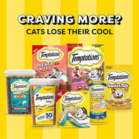Temptations Classic Crunchy and Soft Cat Treats, Tasty Chicken Flavor, 3 oz. Pouch (Pack of 12)