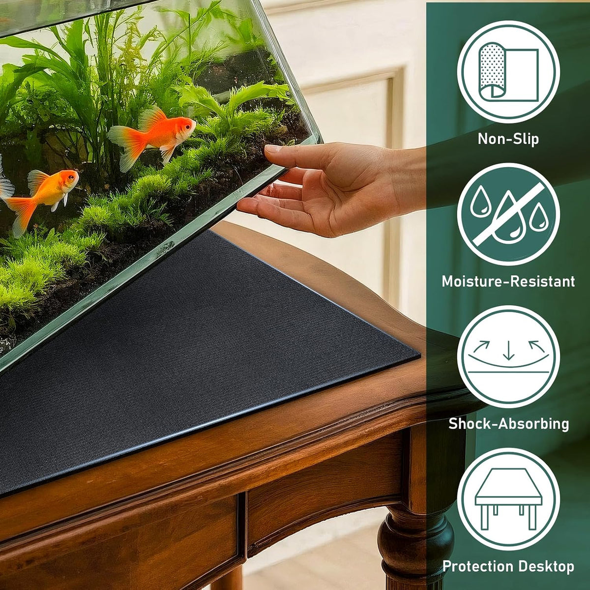 48x24 Inch Aquarium Leveling Mat - No Glue / 24x12 Inch - image 4