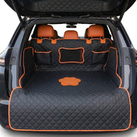 SUV Cargo Liner for Dogs,Waterproof Dog Trunk Cover with Side Flaps – Essentials for Dogs - Dog Paw / L