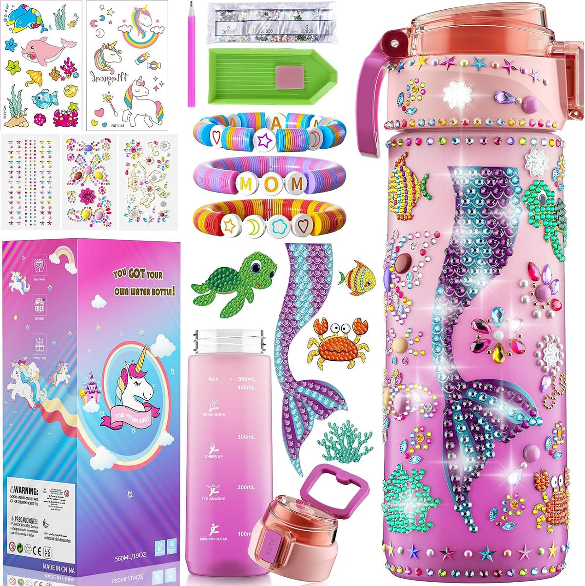 BOOH Gifts for Girls 4-12 - Mermaid