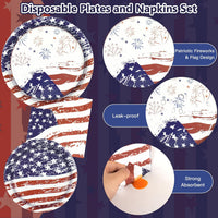 yunhuatdm 180 piece cute ghost Halloween plates and napkins set, black and white - view 21