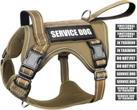 WINSEE Tactical Dog Harness - Large / Brown