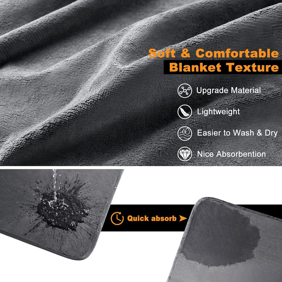 Washable Pee Pads for Dogs - 48"x60"-2PACK - image 2