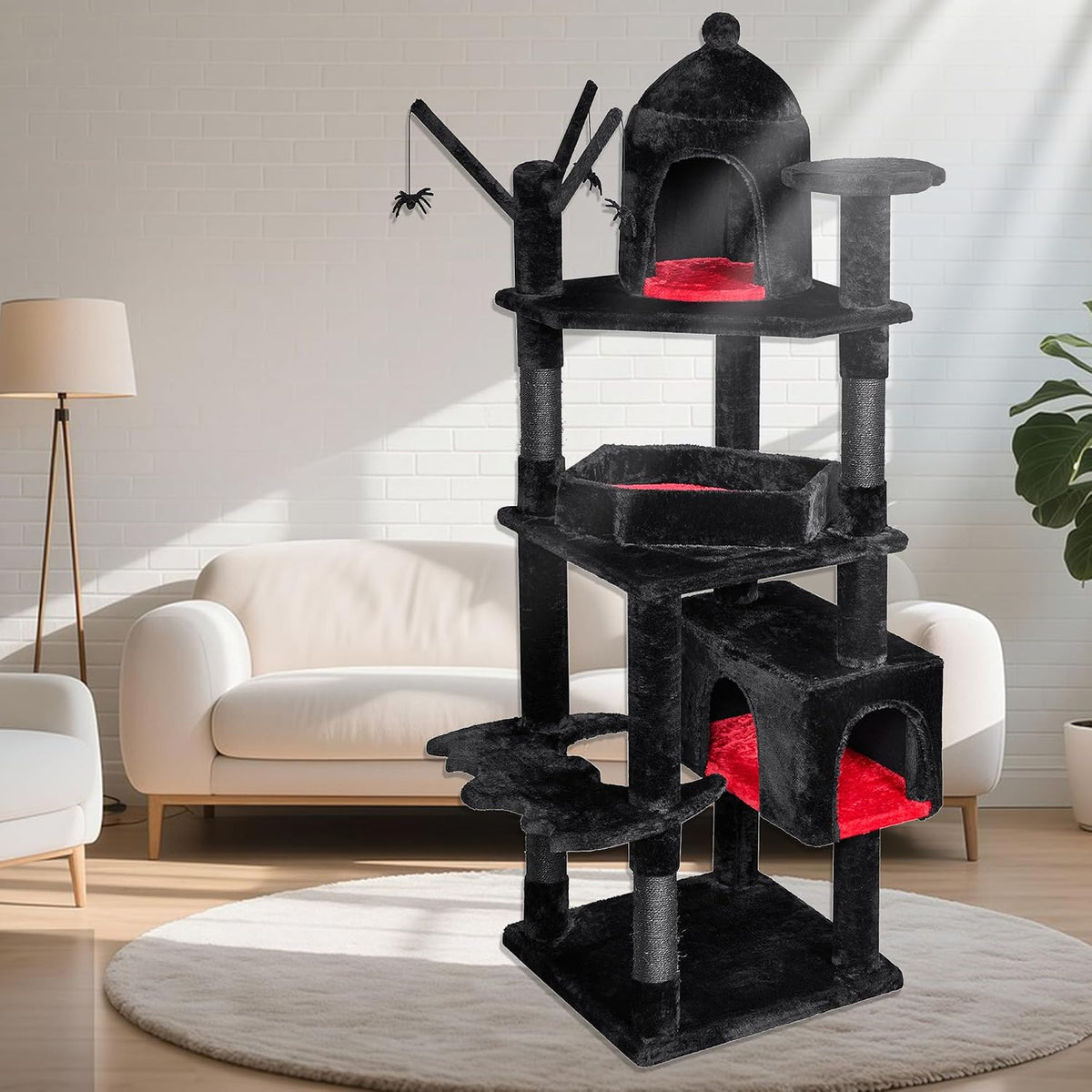 Halloween Heavy Duty Cat Tree Tower - image 2