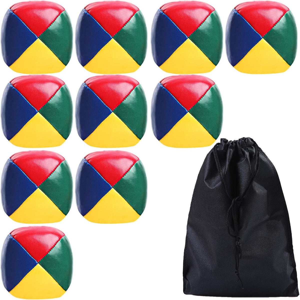 URATOT 10 Pack Juggling Balls Beginners Juggling Balls Durable