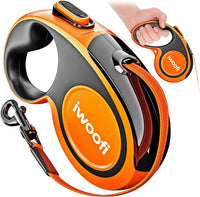 Retractable Dog Leash 16.4 ft, 360° Tangle-Free Design