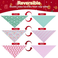 Fall Dog Bandanas Large 3PCS - 26-Color fonts / Small - image 2