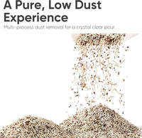 FUKUMARU Tofu Cat Litter, Applewood Blend, Clumping - 12 lbs, 6 lb x 2 Bags / Unscented - image 3