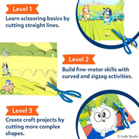 Skillmatics Snip, Scissor Skills, Felt Craft Activity - 3. Bluey - image 4
