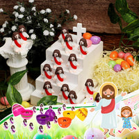 Sumind 50 Pcs Little Jesus Figures Original Design - Red - image 3