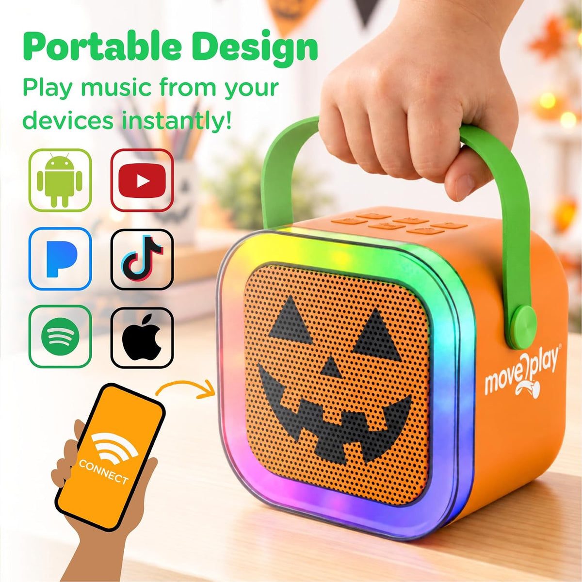 Move2Play, Halloween Karaoke Machine for Kids - Halloween - image 4