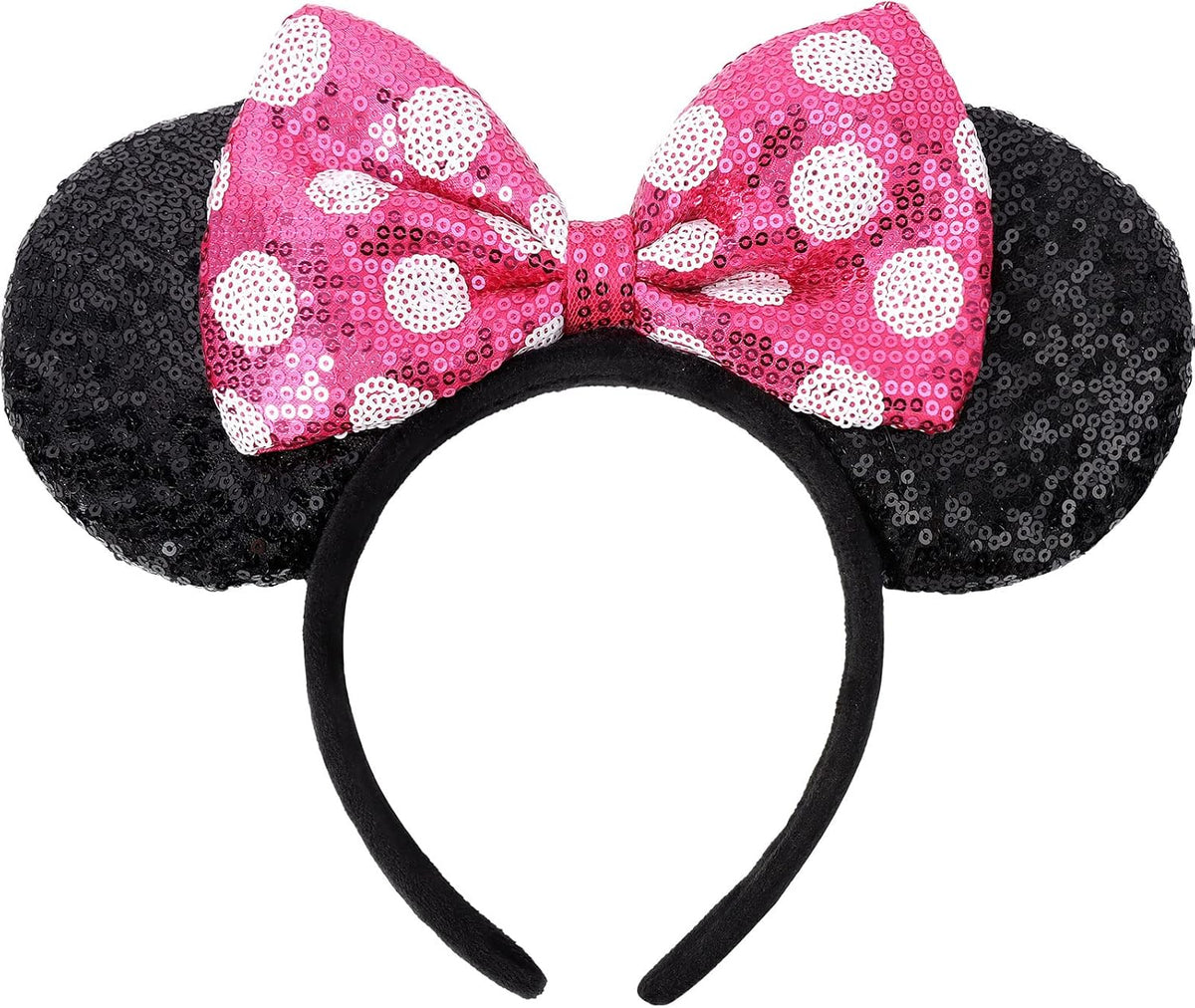 UNSPAZ Mouse Ears Headbands - Pink