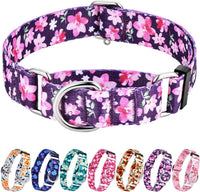 Hikiko Martingale Dog Collar Without Buckle - Japanese Purple / Small