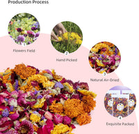 Niteangel Natural & Soft Hamster Bedding Mate: Air-Dried Flowers - Flowers Scent Path - image 3