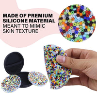 Picky Pad 1 Pack - 1 Count Fidget for Skin Picking with Carrying Case - Trichotillomania Relief - 2 - image 4