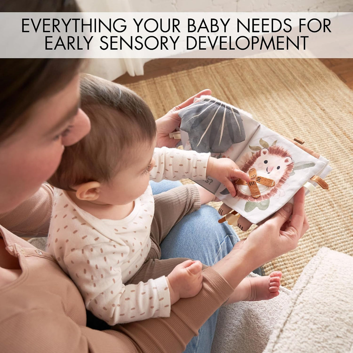 Soft Baby Book with Touch and Feel Pages - Animals - image 2