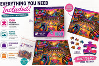 Christmas Advent Puzzle 1000 Piece Countdown 2026 – Fun for Kids & Family - Bowling Paradise - image 3