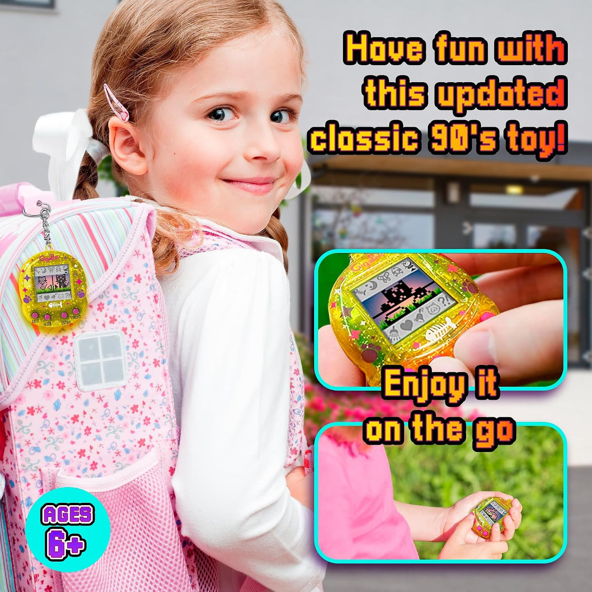 Giga Pets Interactive Digital Pet Toy, Boys & Girls, Ages 6+ - Compukitty - image 3