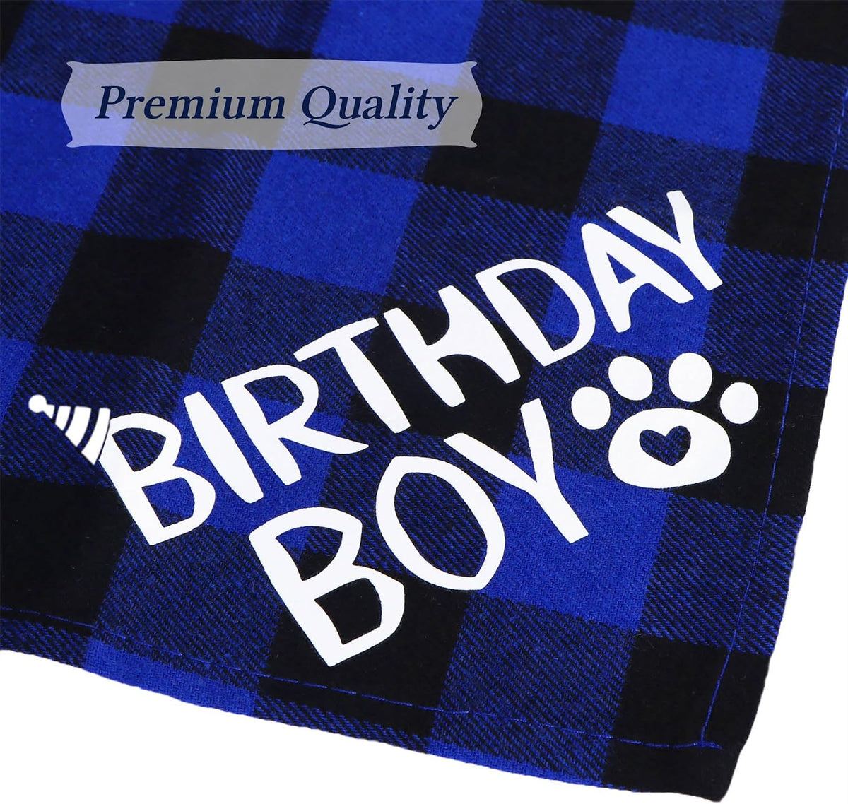 STMK Dog Birthday Party Supplies - Small / Blue - image 4