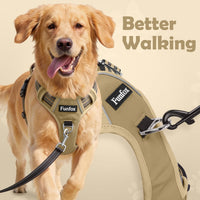 Funfox Dog Harness Medium Sized Dog - Brown / Large - image 2