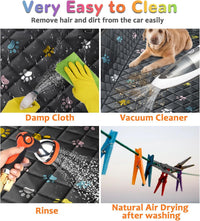 URPOWER Dog Car Seat Cover for Back Seat - Colorful / XL - 60" Length - image 3