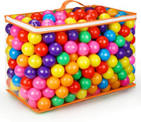 Vanland Ball Pit Balls, Plastic Playpen Balls for Babies Toddlers and Kids – Fun for Kids & Family - Bright colors / 200 Balls