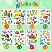DUJAA 640-piece fall stickers for kids with pumpkins, leaves and scarecrows - view 14