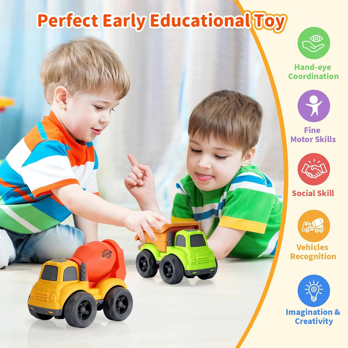 Toddler Toys for 2 Year Old Boy - Multicolored - image 2