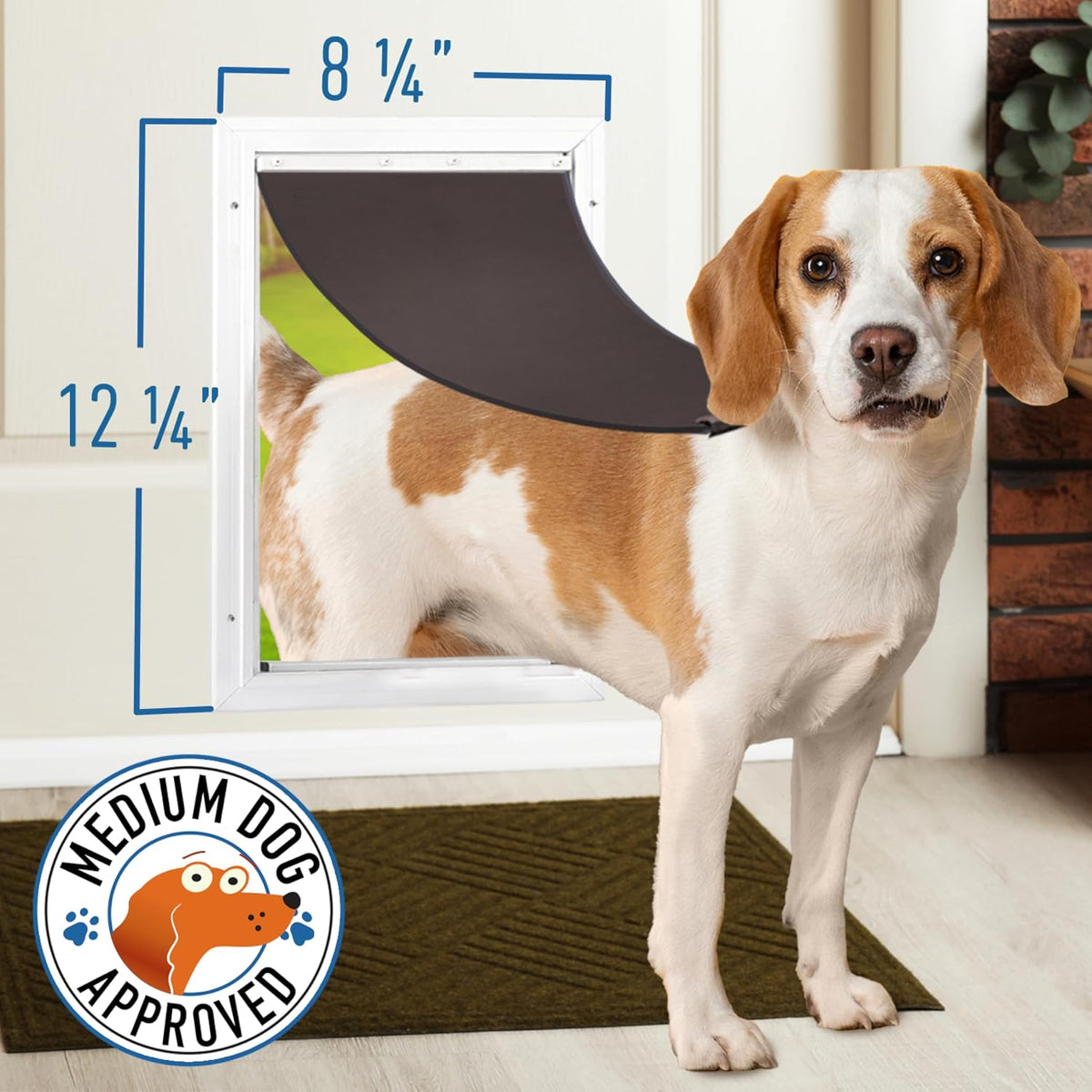 Evergreen Pet Supplies Replacement Dog Door Flap Compatible - Medium - image 2