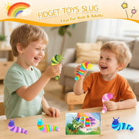 Kabvy Shark & Slug Fidget Toys - 6PCS-Medium size - image 3